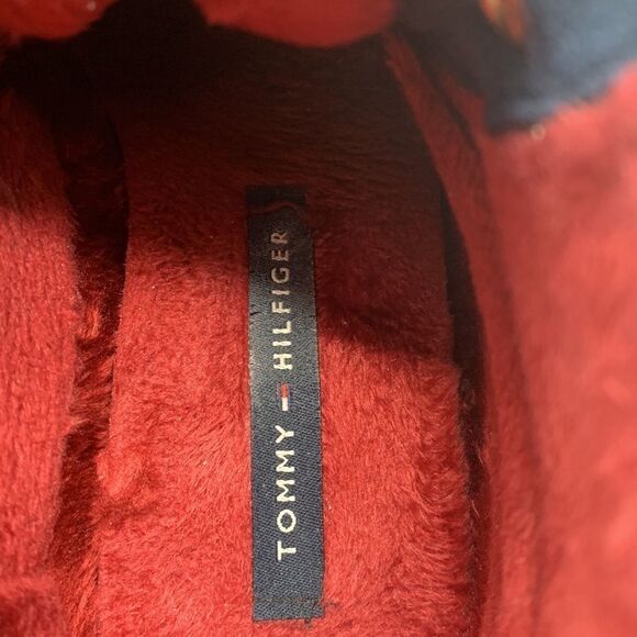 Tommy Hilfiger RINAH Dark Blue Rain Duck Boot Size 5 - Picture 9 of 12